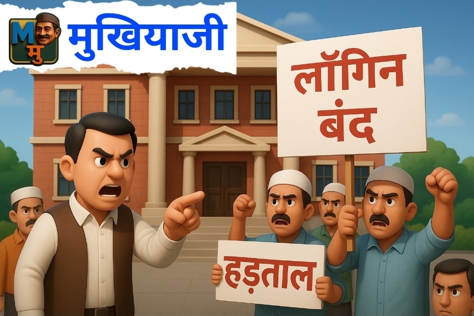 अमीनों की हड़ताल के खिलाफ बिहार सरकार एक्शन में, लॉगिन और दफ्तर में एंट्री बंद; कहा- नौकरी भी जाएगी